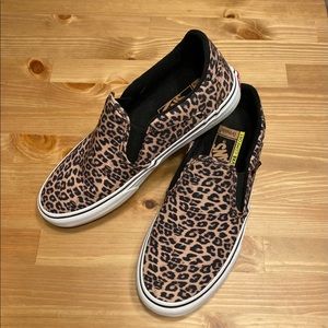 Vans Women’s Asher Deluxe Cheetah Black
